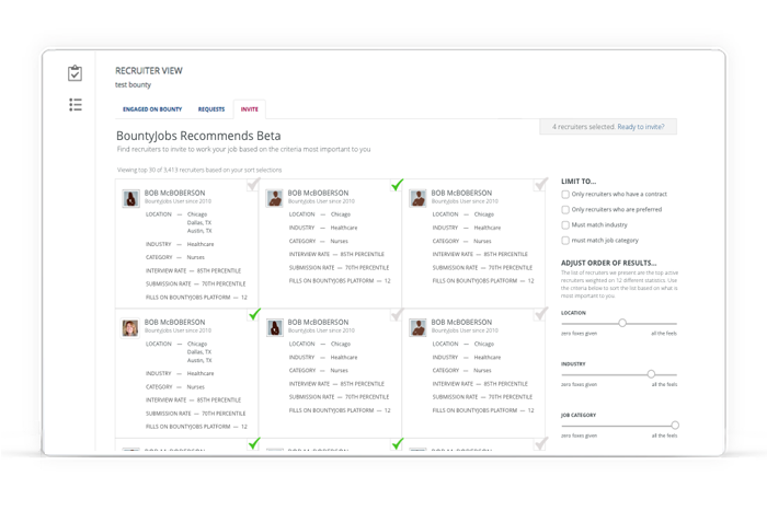 BountyJobs Recommends Beta